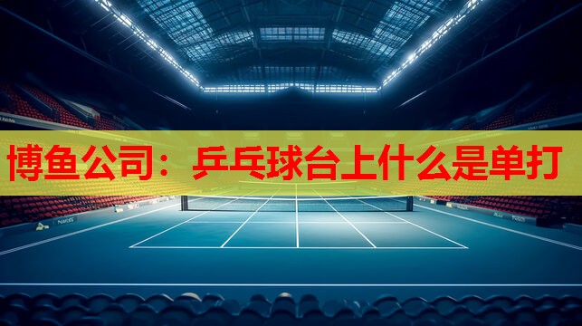 乒乓球台上什么是单打