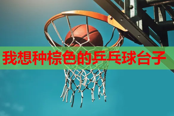我想种棕色的乒乓球台子