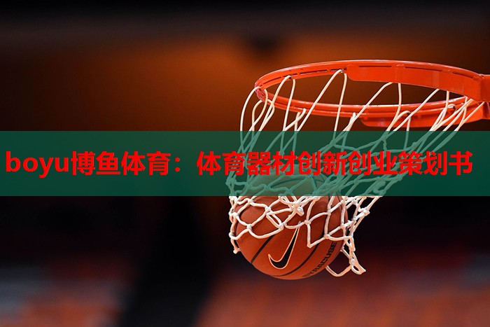 体育器材创新创业策划书
