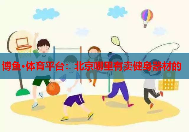 北京哪里有卖健身器材的